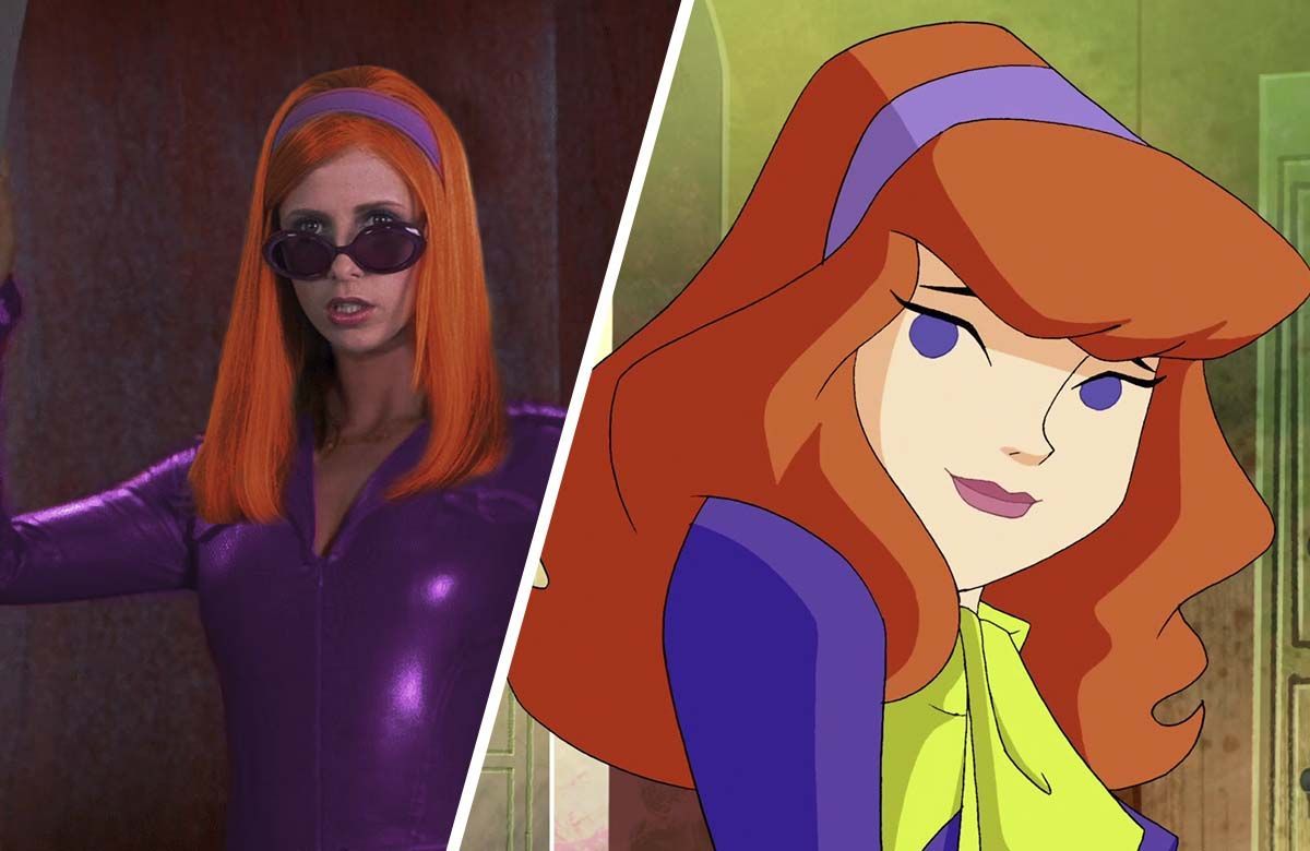 Daphne Scooby Doo versión real y animada