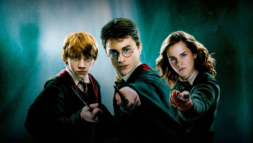 Harry Potter, Ron y Hermione