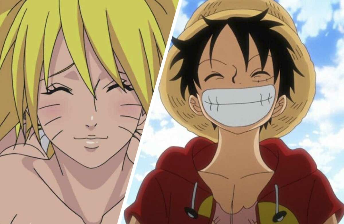 Luffy hace el «Jutsu Sexy» de Naruto en este magnífico cosplay de One Piece