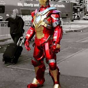 Cosplay de Iron Man artístico