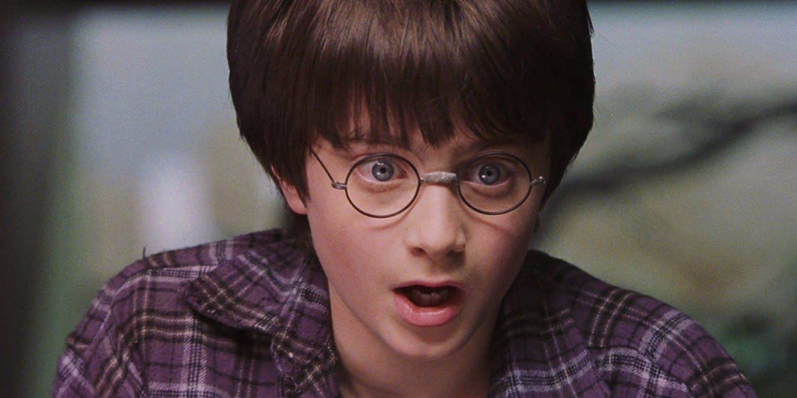 Harry Potter con cara de sorpresa