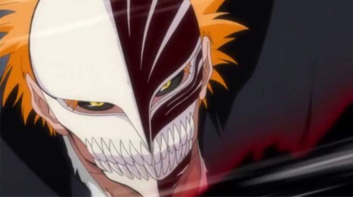 Forma Vizard de Ichigo, con máscara completa